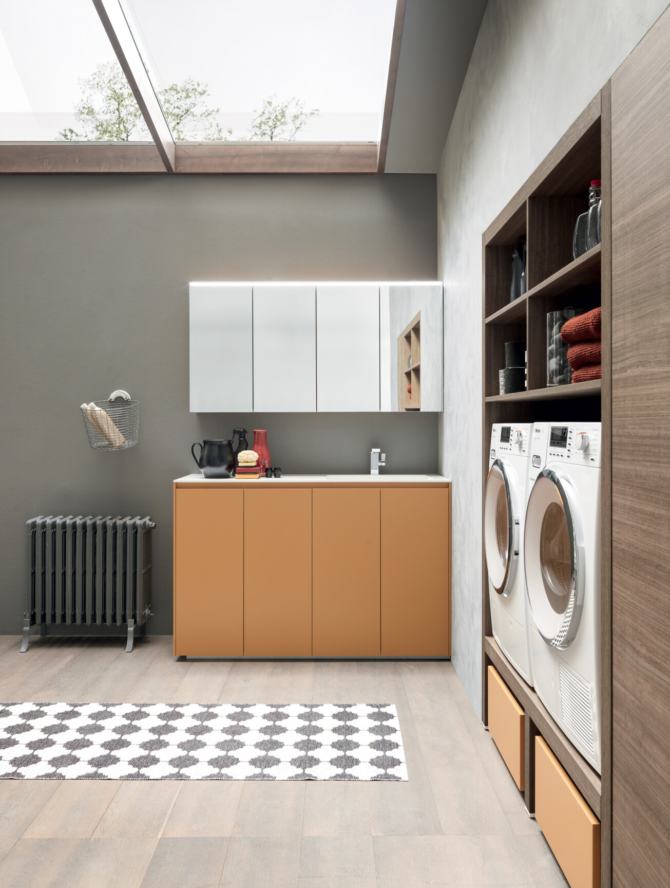 Azzurra Bagni Lime Wash — laundry room furniture collection
